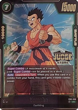 Yamcha (Judge Pack (Event Judge) 01) (FB01-098) - Tournament and Championship Promos Holofoil