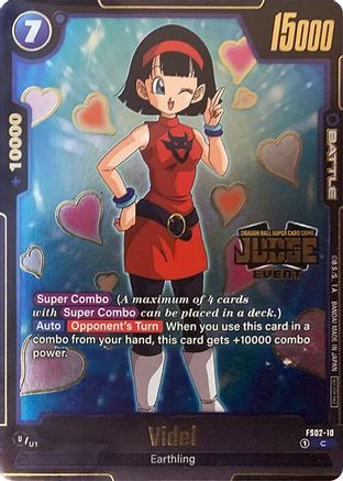 Videl (Judge Pack (Event Judge) 01) (FS02-10) - Tournament and Championship Promos Holofoil