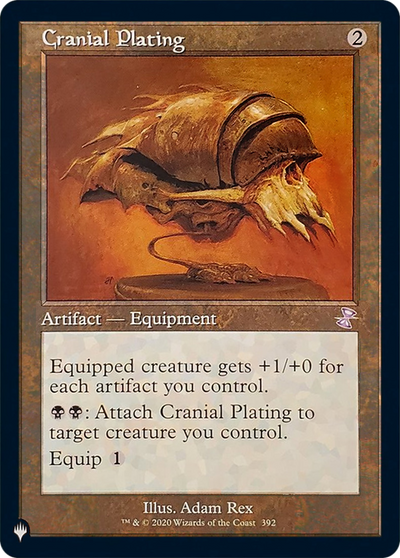 Cranial Plating (LIST-392/289) - The List