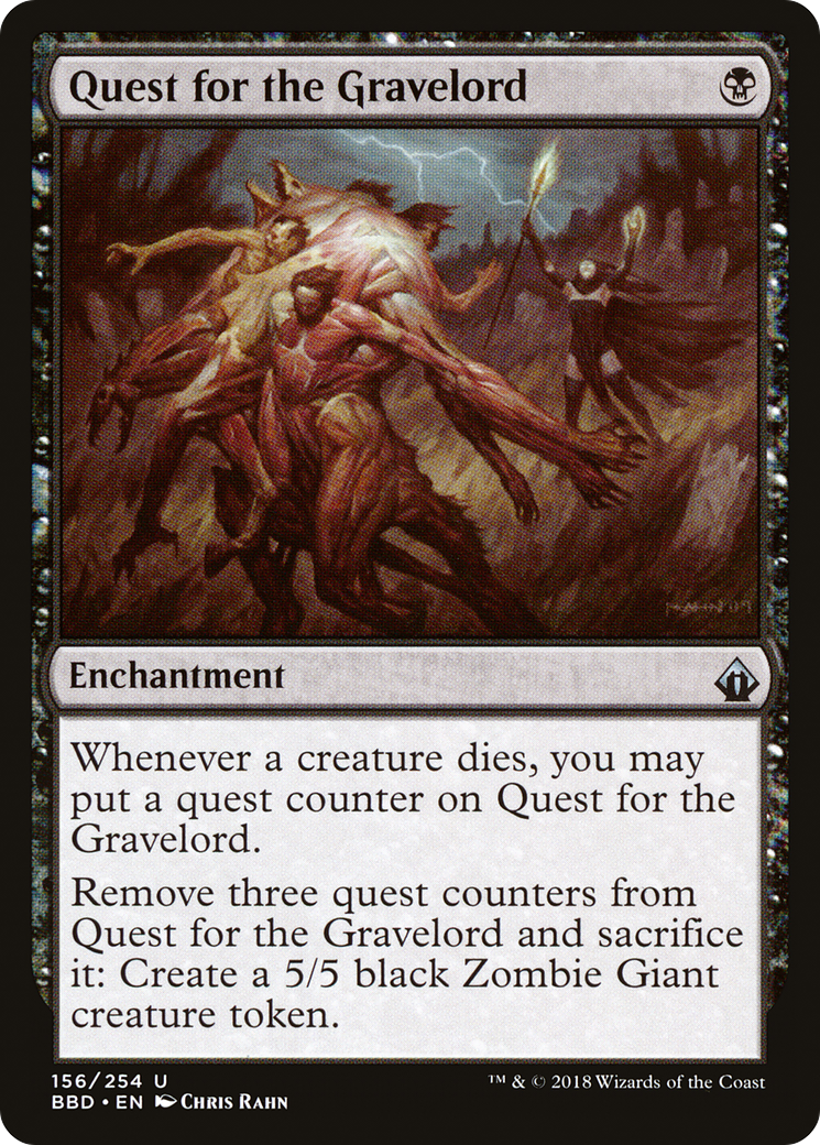 Quest for the Gravelord (BBD-156) - Battlebond Foil