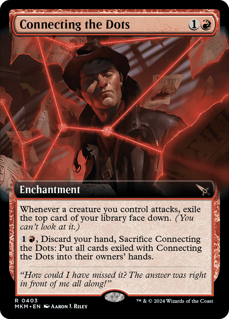 Connecting the Dots (Extended Art) (MKM-403) - Murders at Karlov Manor: (Extended Art) Foil