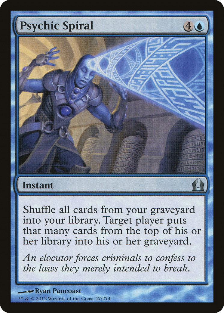 Psychic Spiral (RTR-047) - Return to Ravnica