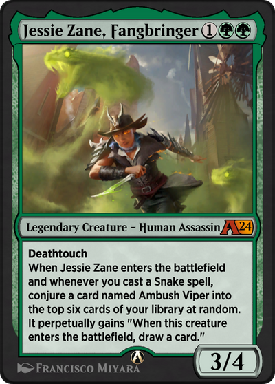 Jessie Zane, Fangbringer (YOTJ-017) - Alchemy: Outlaws of Thunder Junction