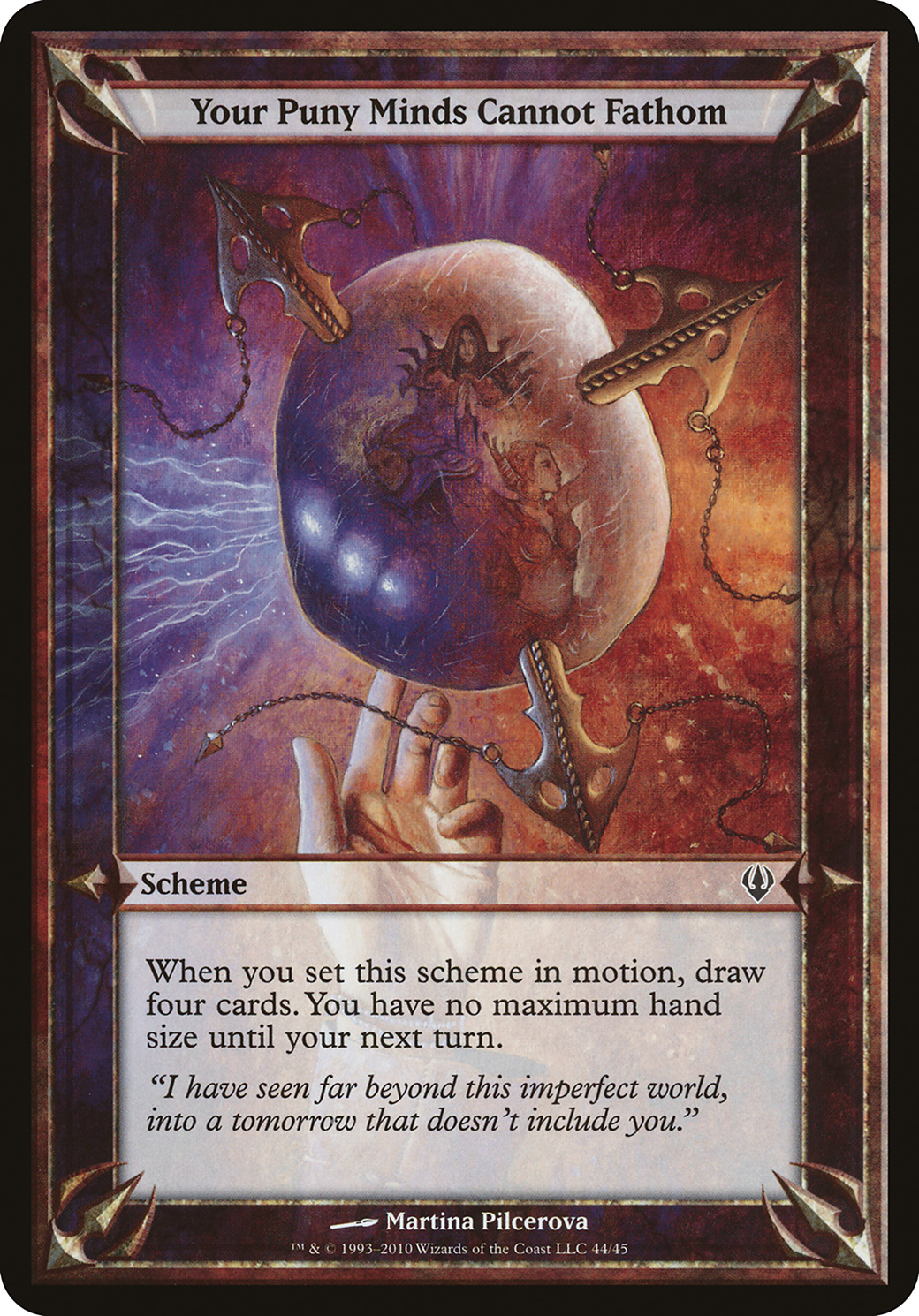 Your Puny Minds Cannot Fathom (Archenemy) (OVER-) - Archenemy Schemes