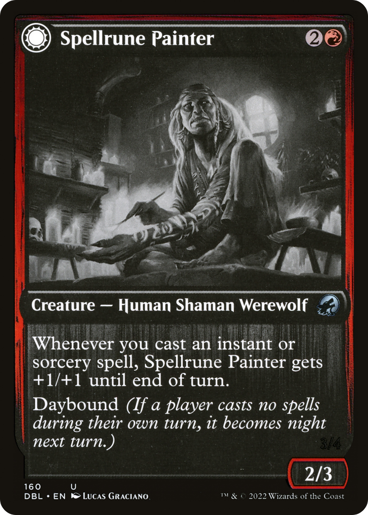 Spellrune Painter (DBL-160) - Innistrad: Double Feature: (Double Faced Transform) Foil