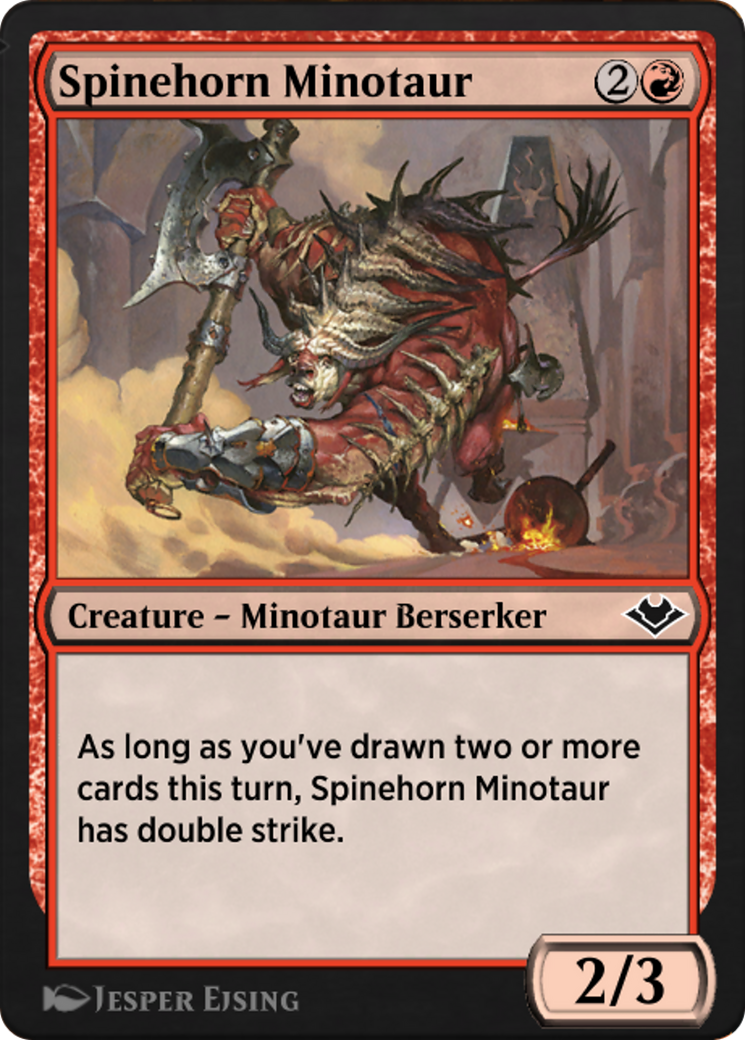 Spinehorn Minotaur (J21-516) - Jumpstart: Historic Horizons