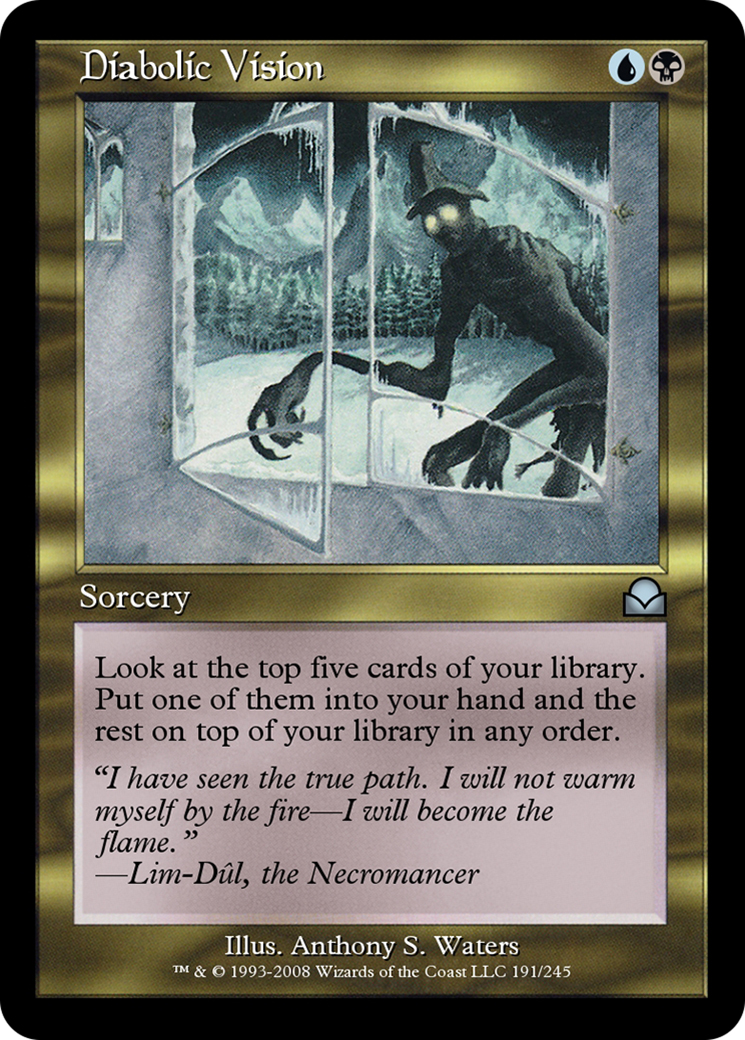 Diabolic Vision (ME2-191) - Masters Edition II Foil