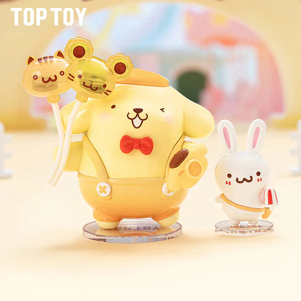 Top Toy x Sanrio - POMPOMPURIN Amusement Park Series Blind Box