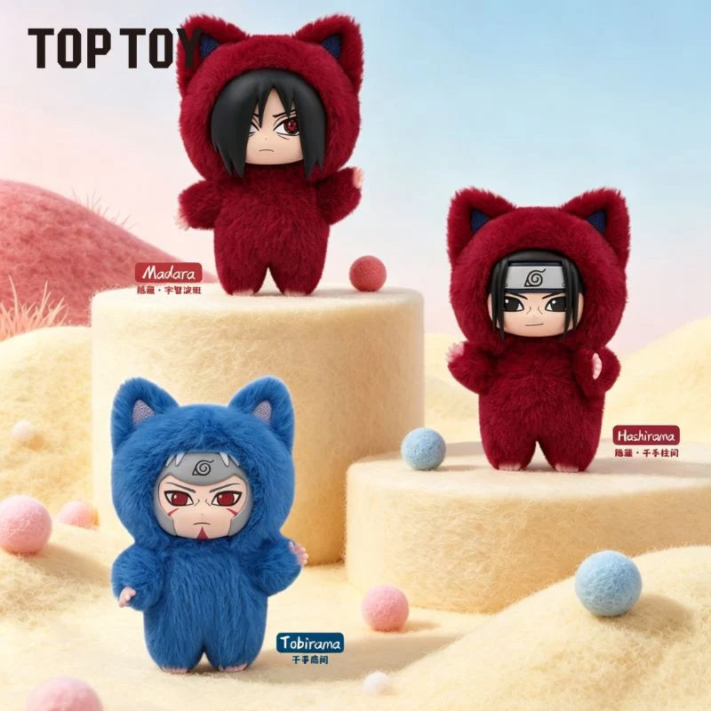 TOP TOY: Naruto Shippuden KittenLand Series Keychain Blind Box