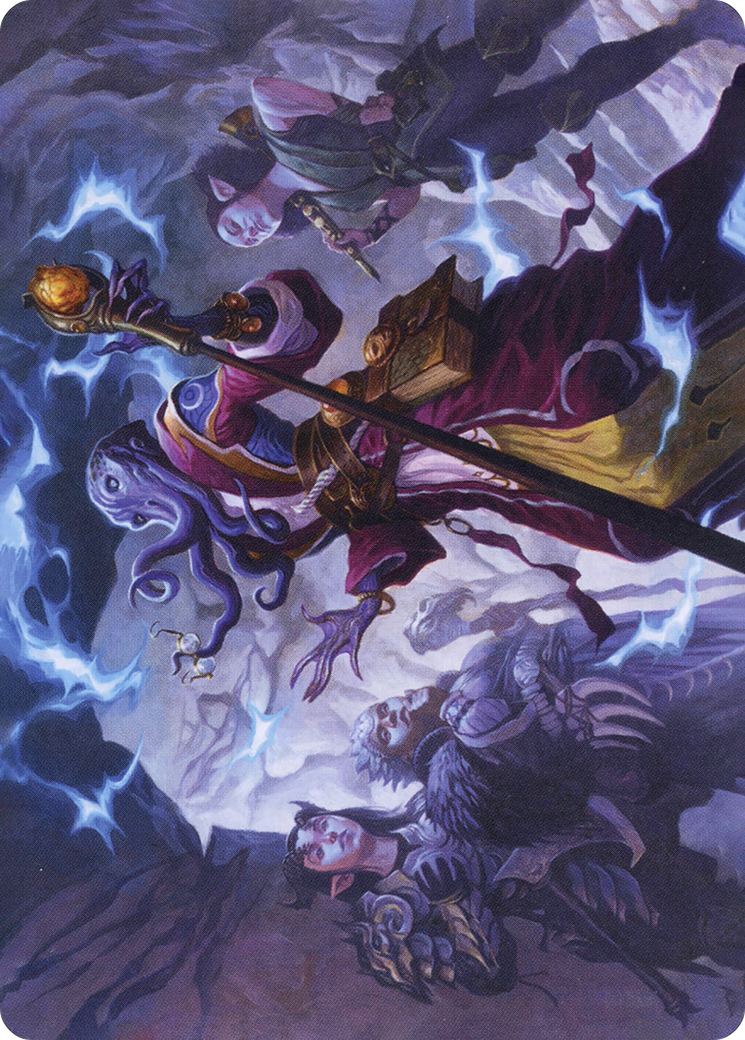 True Polymorph // True Polymorph (AAFR-043) - Adventures in the Forgotten Realms Art Series (Borderless) Foil