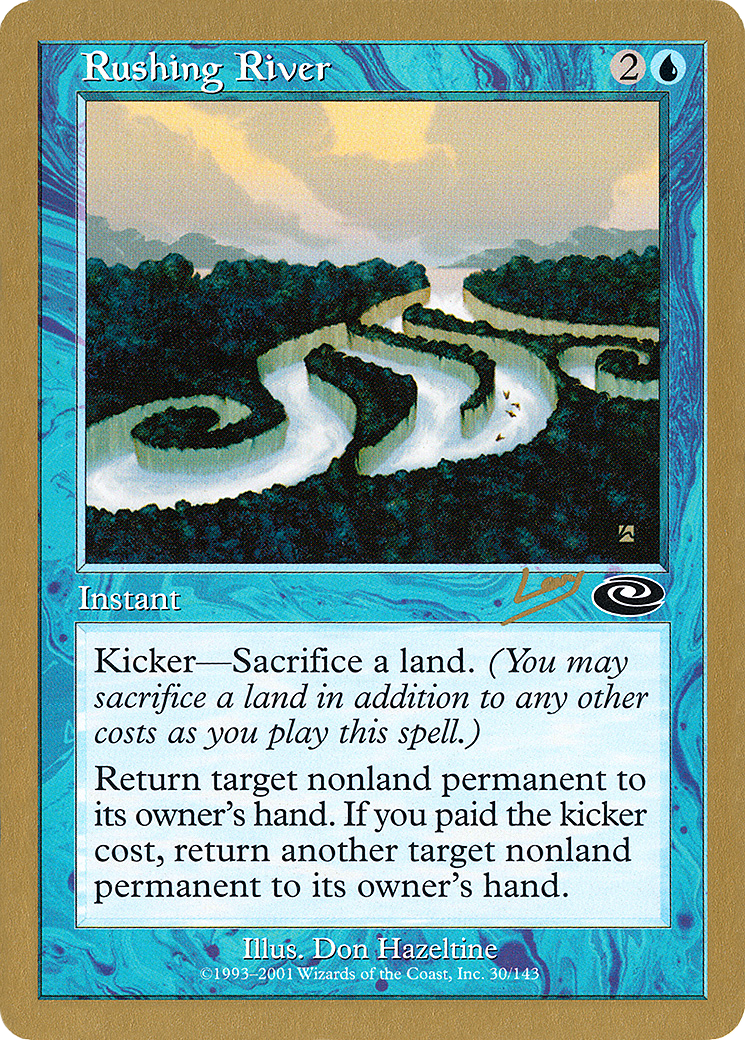 Rushing River - 2002 Raphael Levy (PLS) (WCD-) - World Championship Decks 2002