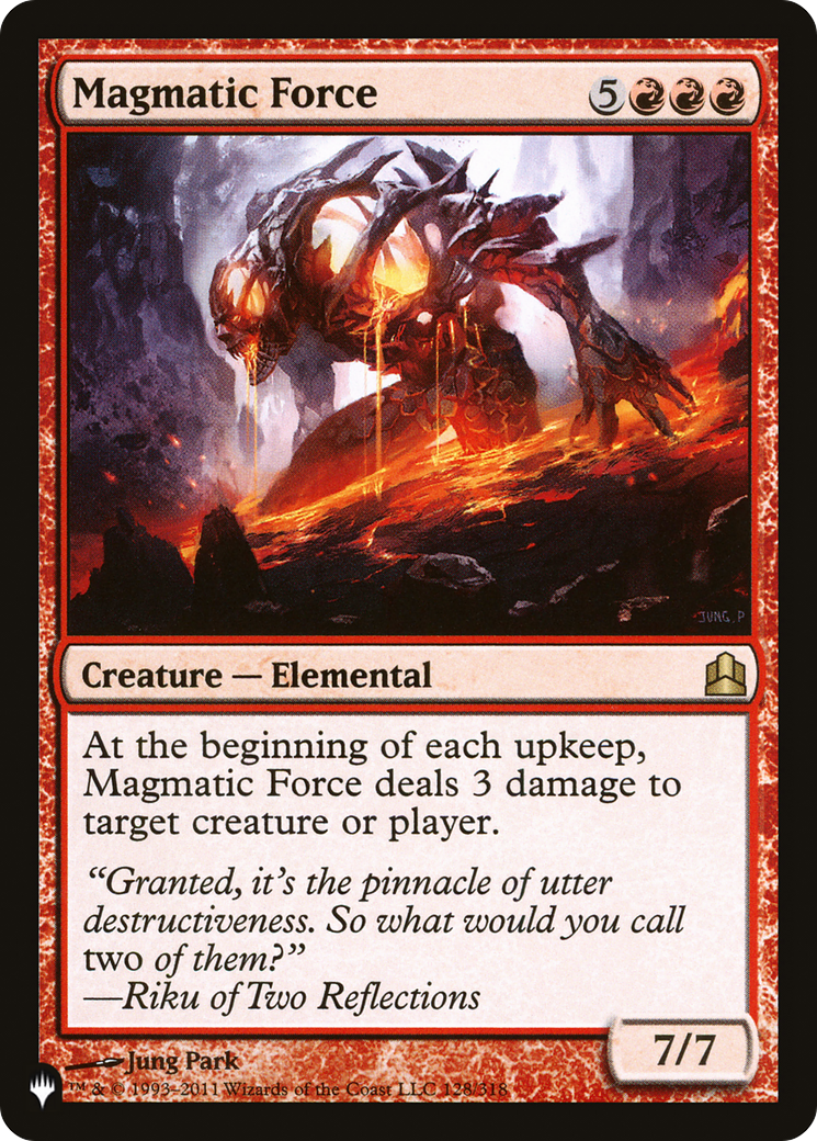 Magmatic Force (LIST-128/318) - The List