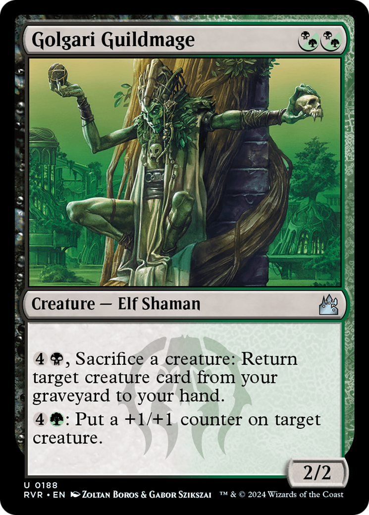 Golgari Guildmage (RVR-188) - Ravnica Remastered Foil