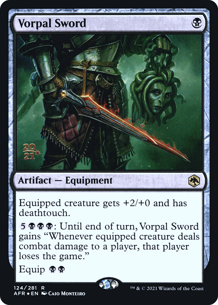 Vorpal Sword (PRE-124) - Adventures in the Forgotten Realms Promos Foil