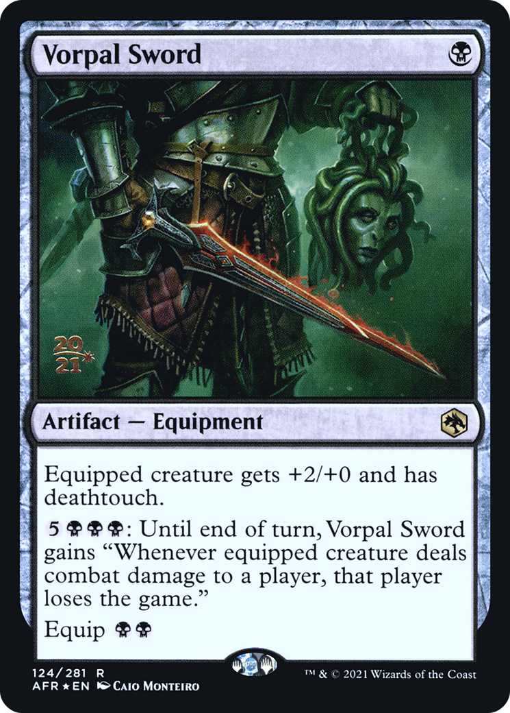 Vorpal Sword (PRE-124) - Adventures in the Forgotten Realms Promos Foil