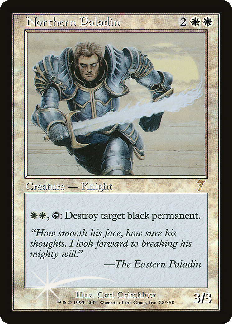 Northern Paladin (7ED-028) - 7th Edition