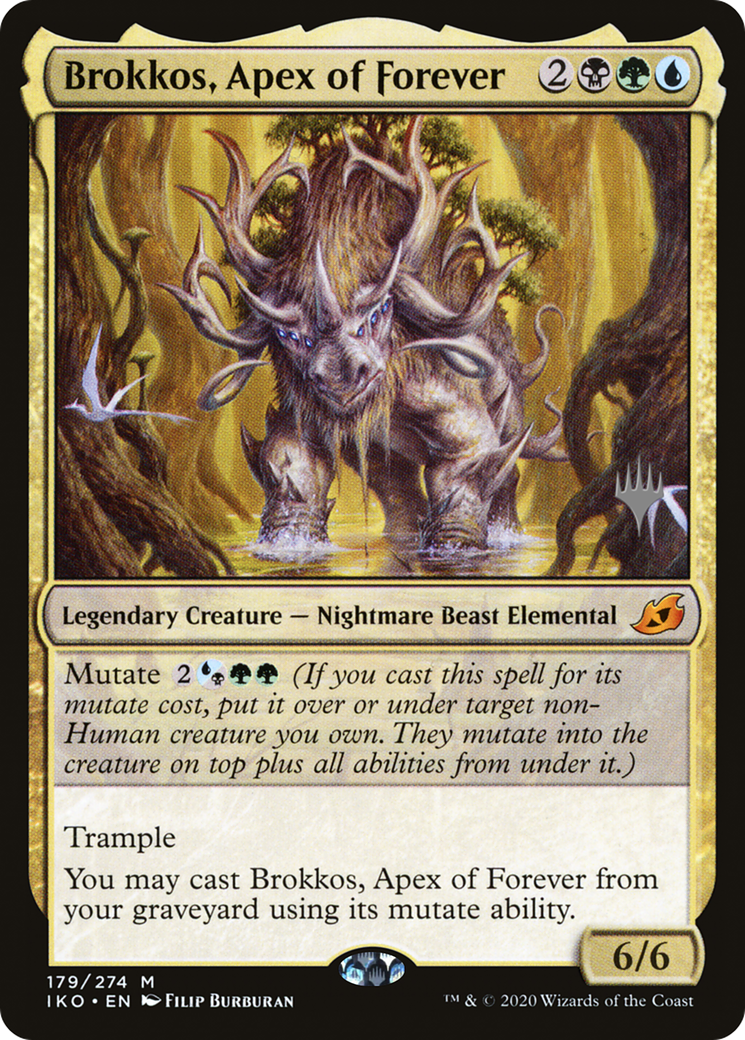 Brokkos, Apex of Forever (PPIKO-179) - Ikoria: Lair of Behemoths Promos