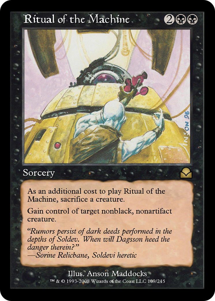 Ritual of the Machine (ME2-109) - Masters Edition II Foil