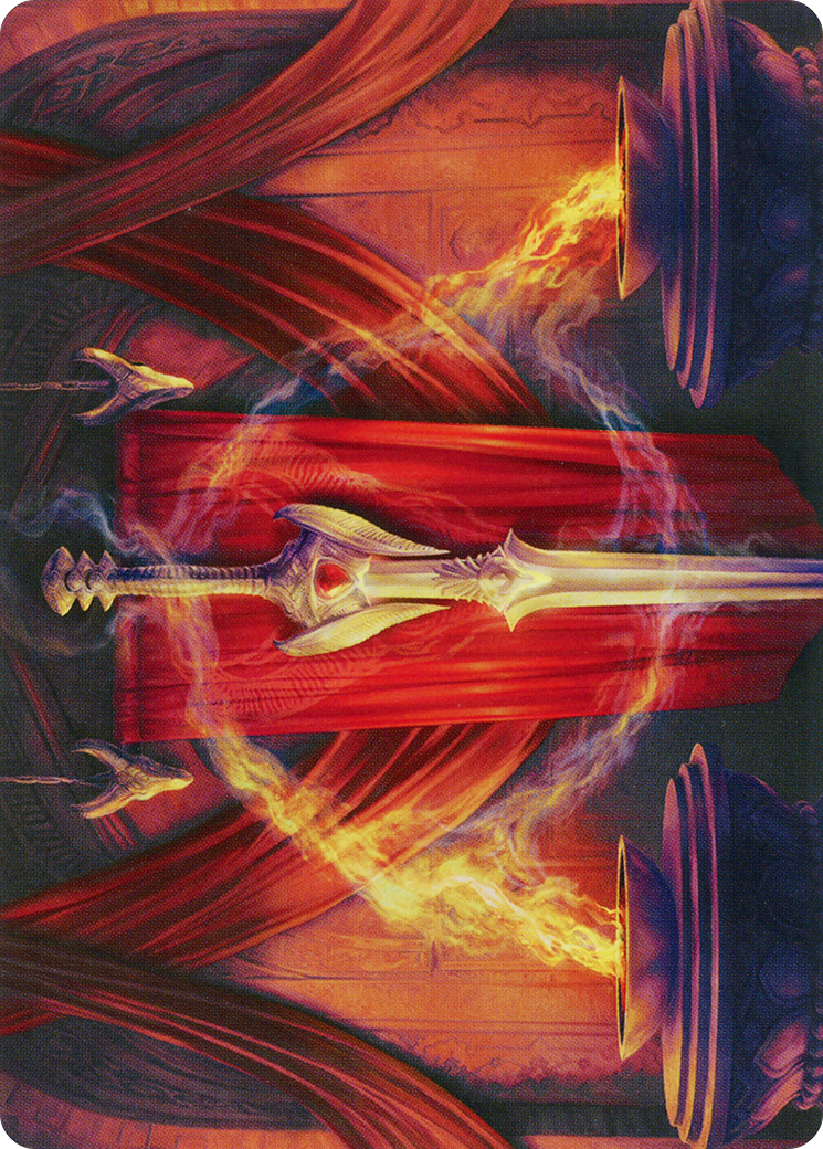 Ramosian Greatsword // Ramosian Greatsword (AMOM-037) - March of the Machine Art Series (Borderless)