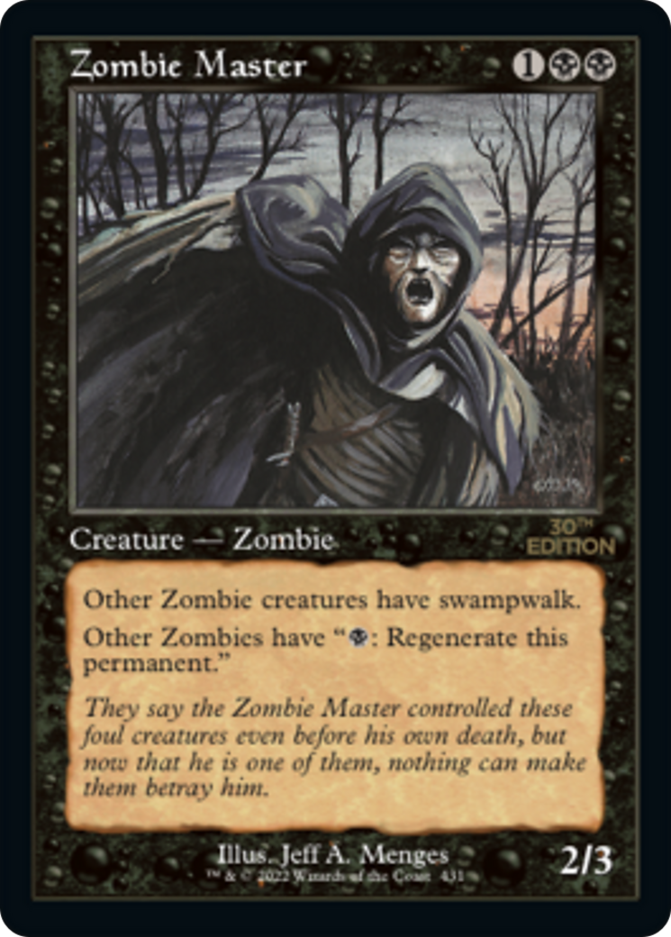 Zombie Master (Retro Frame) (30A-431) - 30th Anniversary Edition