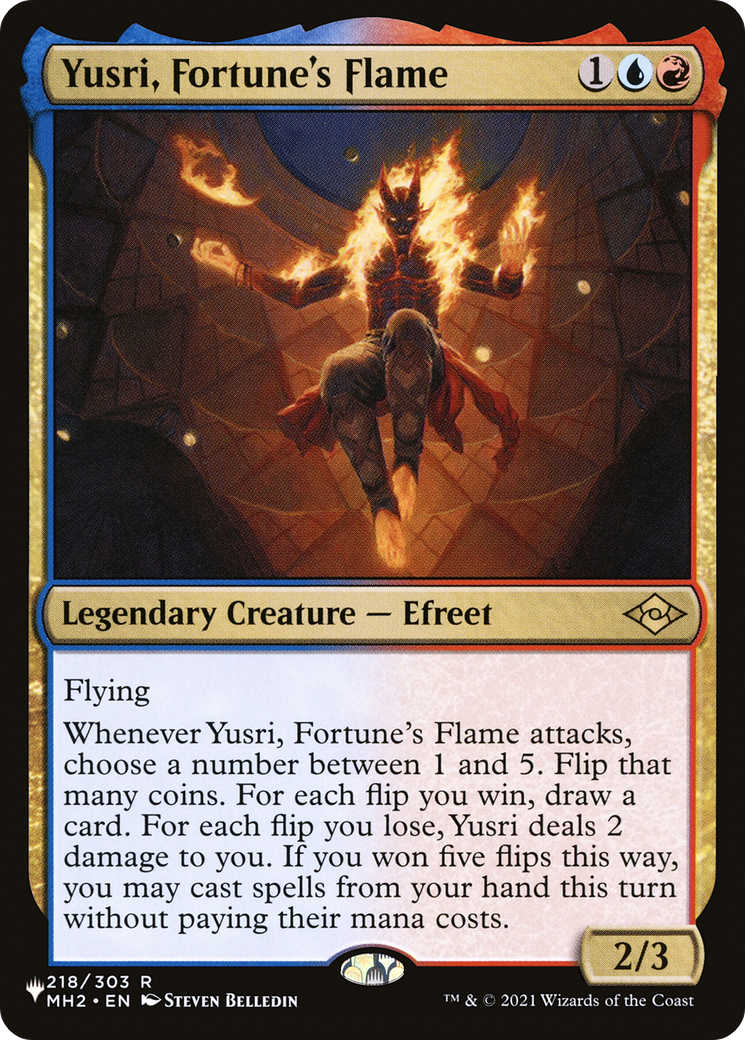 Yusri, Fortune's Flame (LIST-MH2-218) - The List