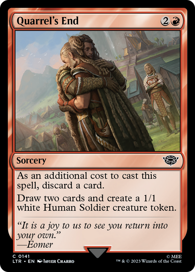 Quarrel's End (LTR-141) - The Lord of the Rings: Tales of Middle-earth Foil