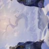 Snow-Covered Plains // Snow-Covered Plains (ASKHM-074) - Art Series: Kaldheim (Borderless) Foil