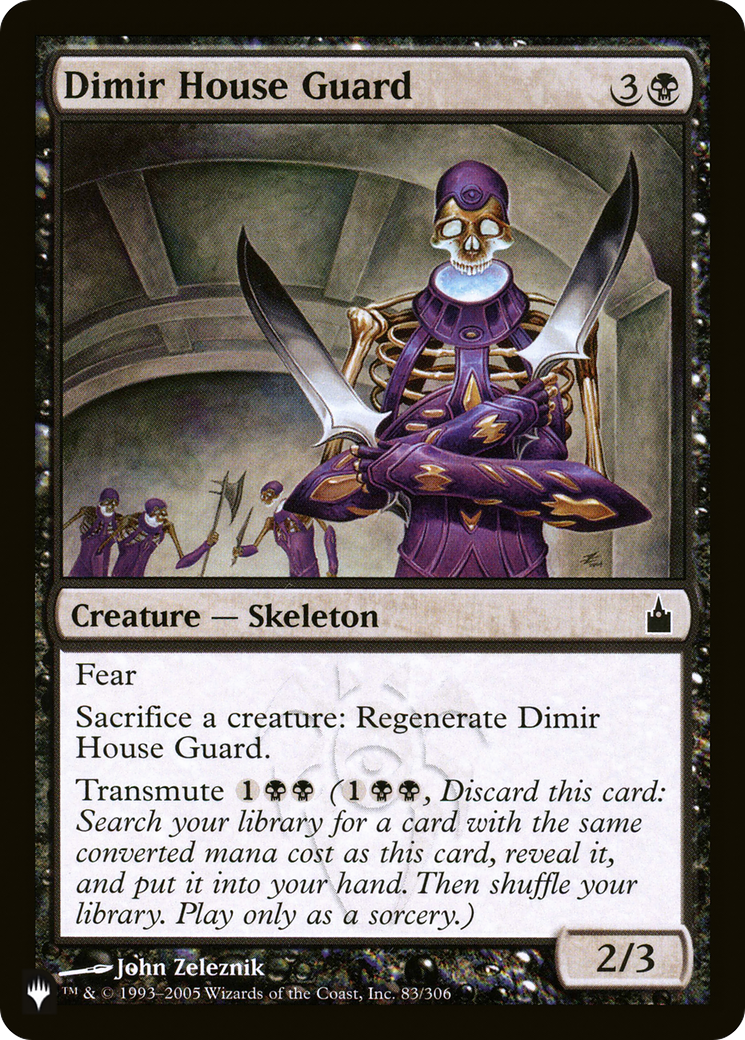 Dimir House Guard (LIST-83/306) - The List