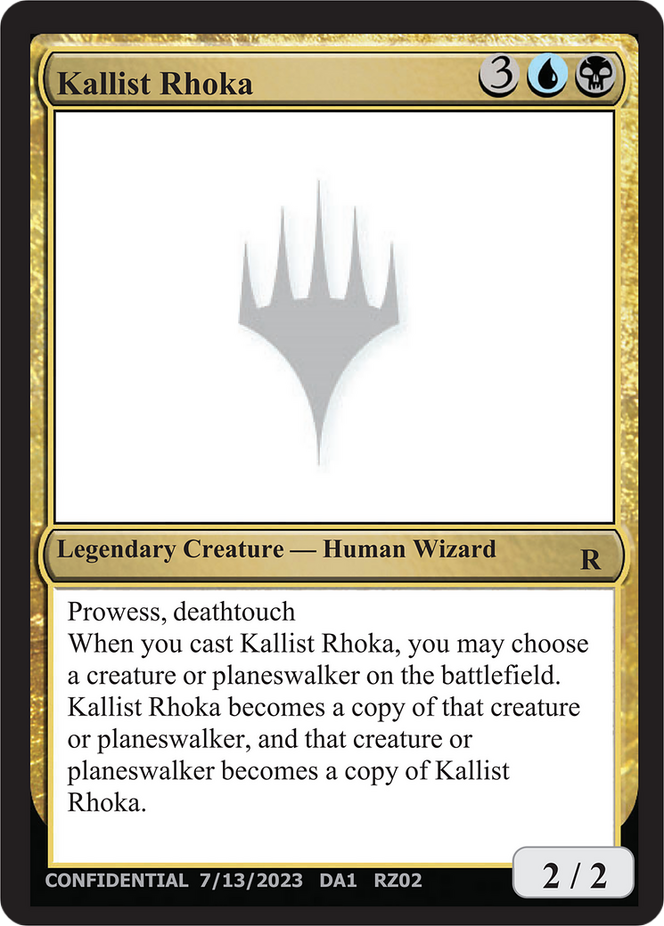 Kallist Rhoka (UNK-RZ02A) - Unknown Event