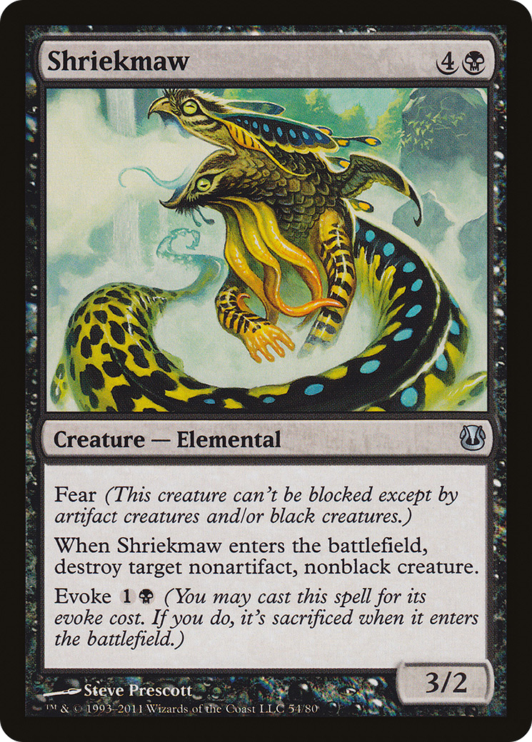 Shriekmaw (DDH-054) - Duel Decks: Ajani vs. Nicol Bolas