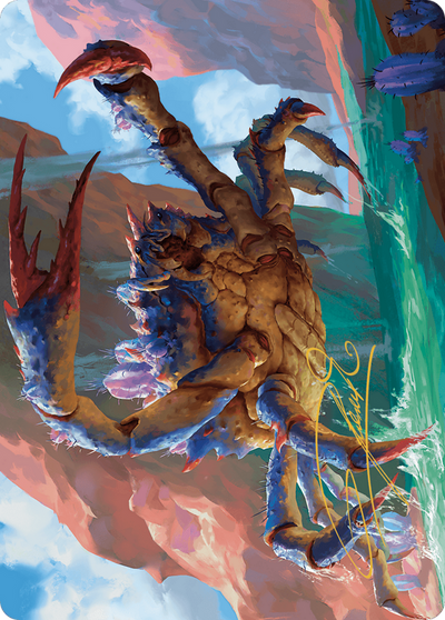 Canyon Crab // Canyon Crab (AOTJ-004) - Outlaws of Thunder Junction Art Series (Borderless)