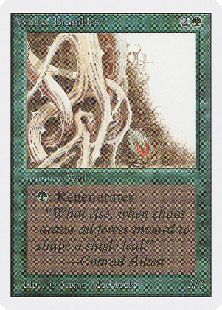 Wall of Brambles (2ED-) - Unlimited Edition
