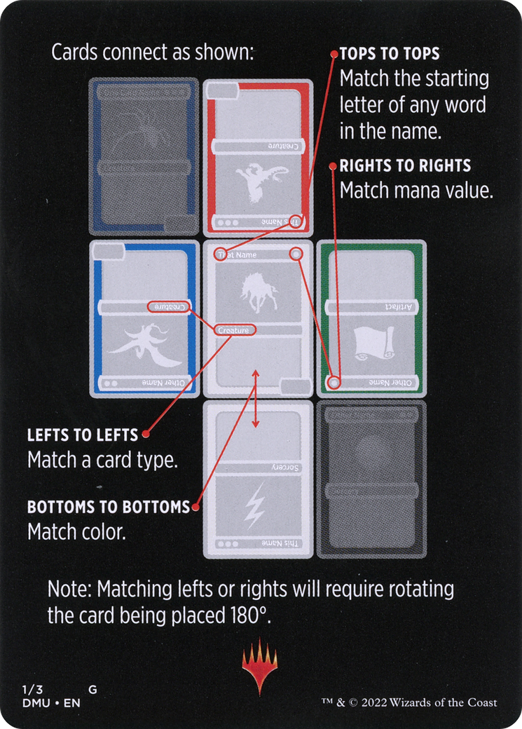 Dominarioes // Dominarioes (cont'd) (MDMU-001) - Dominaria United Minigames Foil