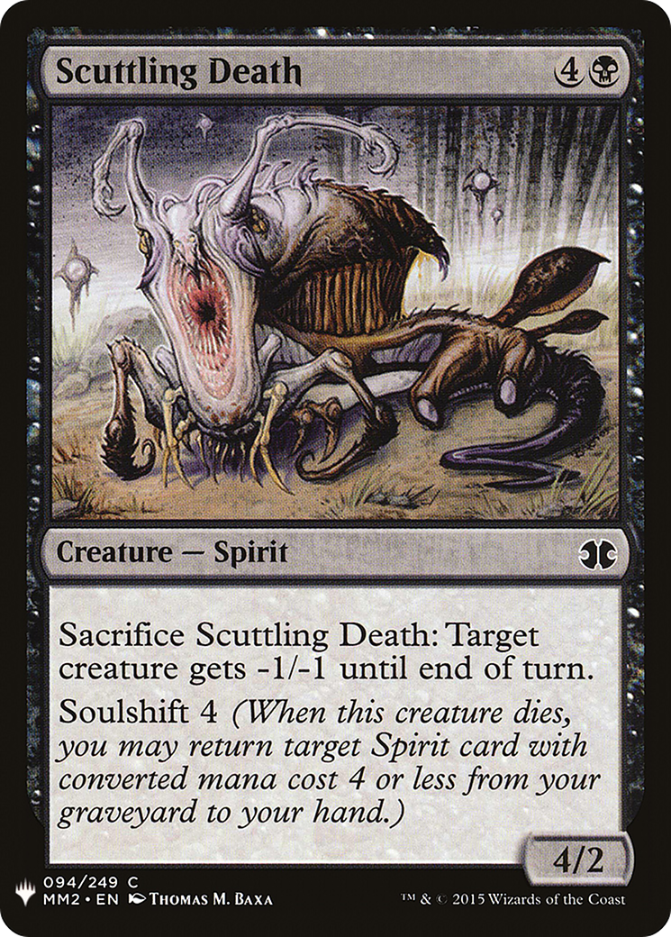 Scuttling Death (LIST-MM2-94) - The List