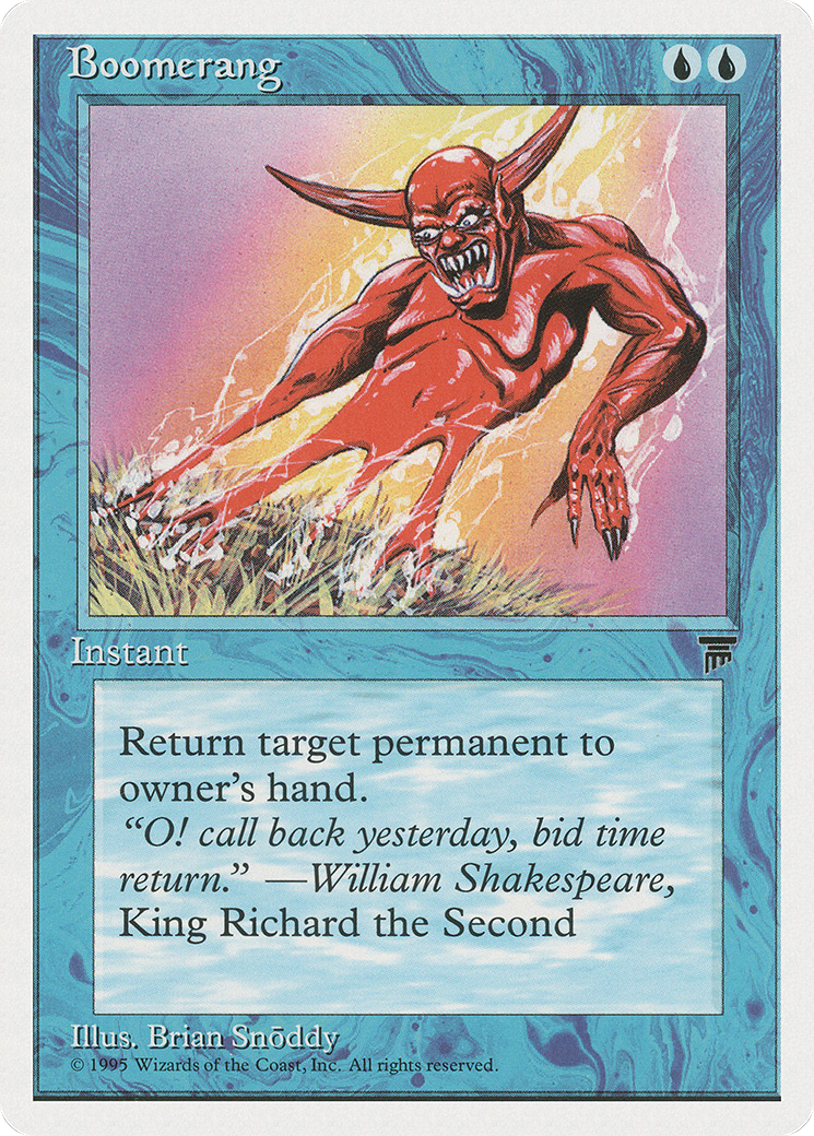 Boomerang (CHR-) - Chronicles