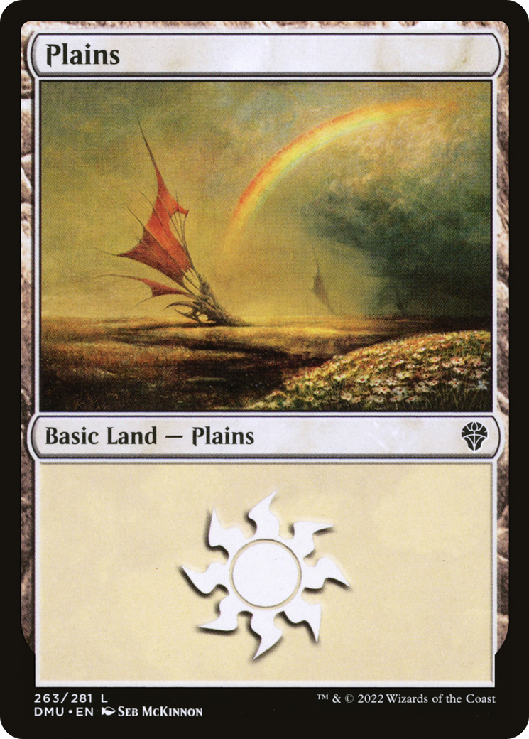 Plains (263) (DMU-263) - Dominaria United Foil