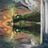Titania, Voice of Gaea // Titania, Voice of Gaea (ABRO-026) - The Brothers' War Art Series (Borderless) Foil