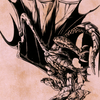 Ancient Copper Dragon // Ancient Copper Dragon (ACLB-052) - Battle for Baldur's Gate Art Series (Borderless) Foil