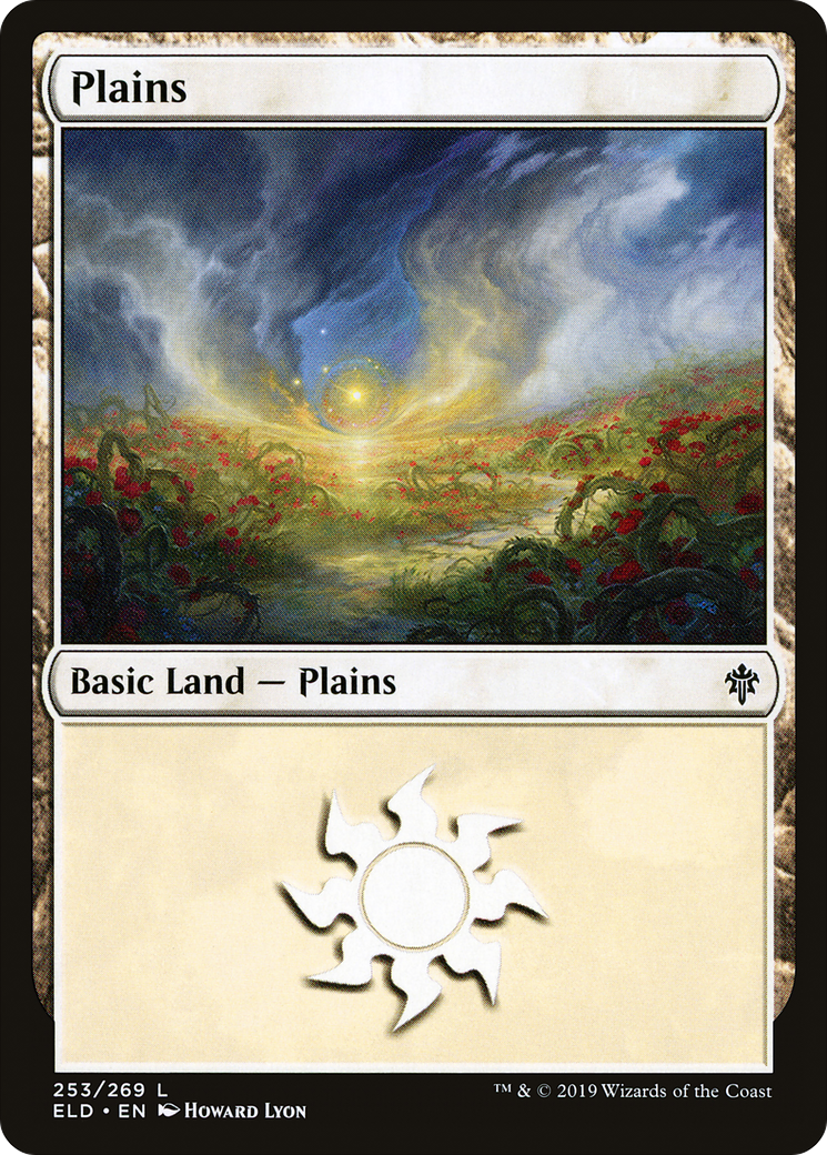 Plains (253) (ELD-253) - Throne of Eldraine Foil