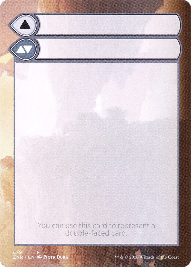 Double-Faced Substitute Card (SZNR-006) - Zendikar Rising Substitute Cards (Borderless)