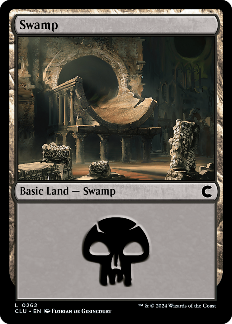 Swamp (0262) (CLU-262) - Ravnica: Clue Edition