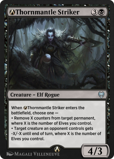 A-Thornmantle Striker (KHM-A-387) - Kaldheim