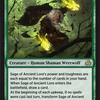 Sage of Ancient Lore // Werewolf of Ancient Hunger (SIR-211) - Shadows over Innistrad Remastered