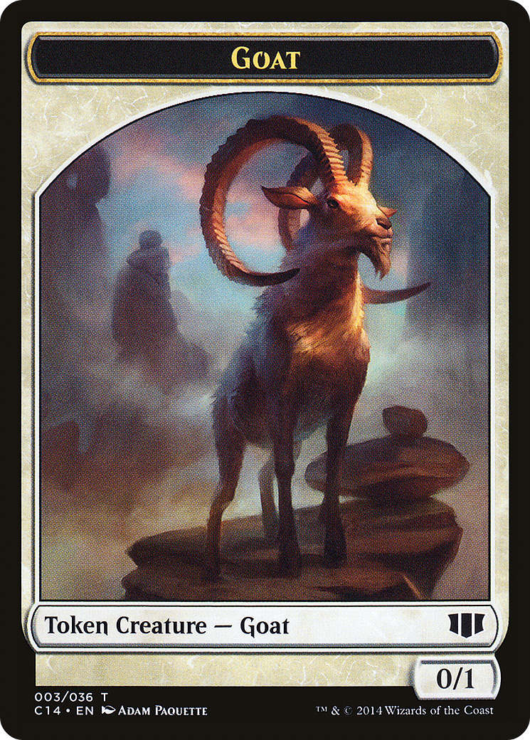 Goat (TC14-003) - Commander 2014 Tokens