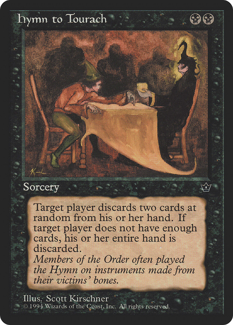 Hymn to Tourach (Table) (FEM-) - Fallen Empires