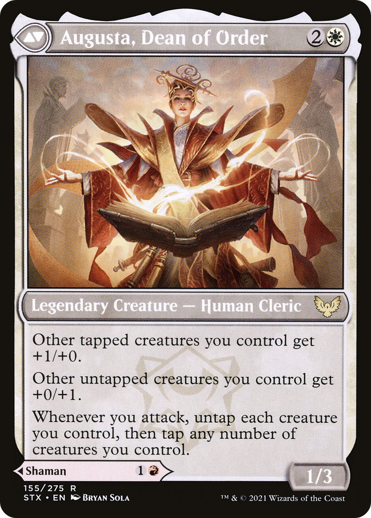 Plargg, Dean of Chaos (STX-155) - Strixhaven: School of Mages Foil