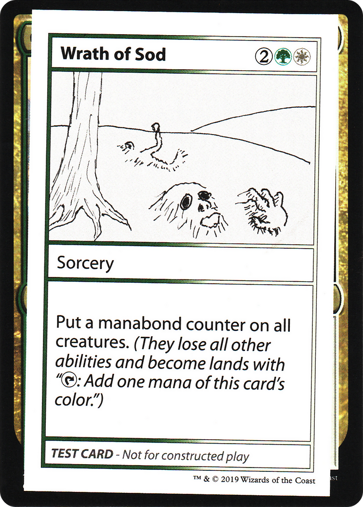 Wrath of Sod (No PW Symbol) (CMB1-103) - Mystery Booster Playtest Cards 2021
