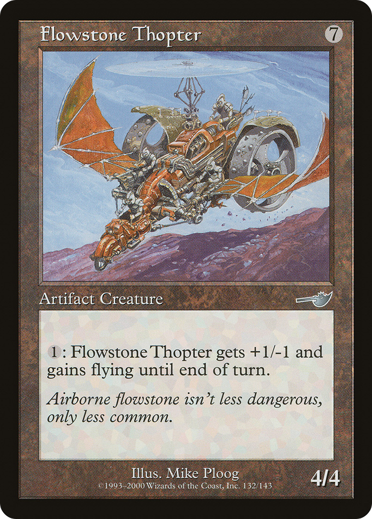 Flowstone Thopter (NMS-132) - Nemesis