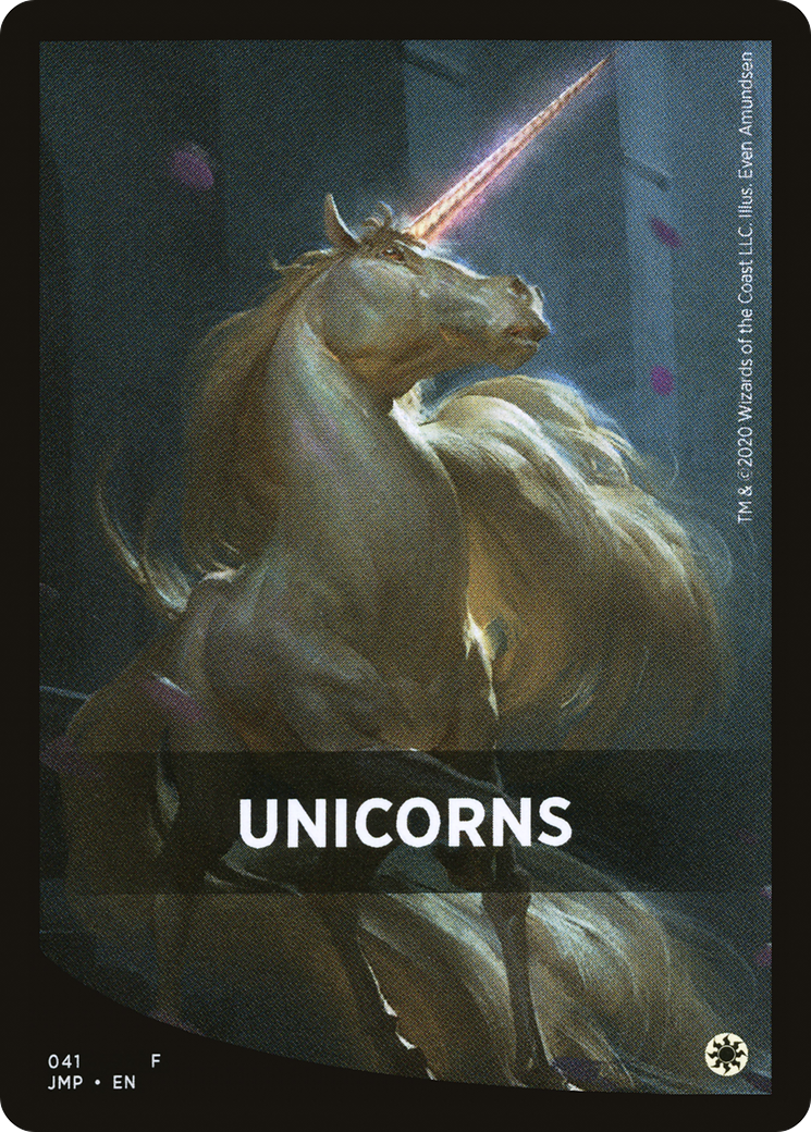 Unicorns Theme Card (JMP-041) - Jumpstart Front Cards