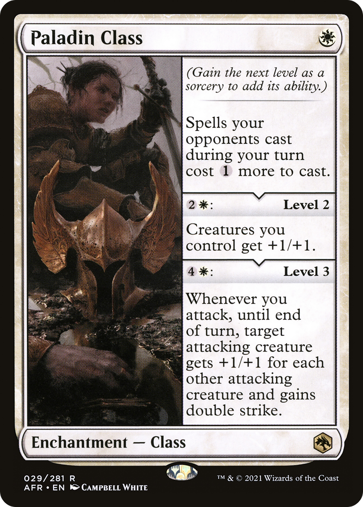 Paladin Class (AFR-029) - Adventures in the Forgotten Realms Foil